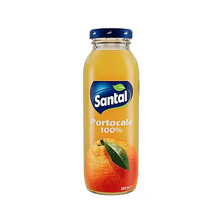 Bauturi necarbogazoase - Santal Portocale 100 % 250 ML