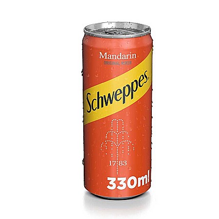 Racoritoare - Schweppes Mandarin Doza 330 ML