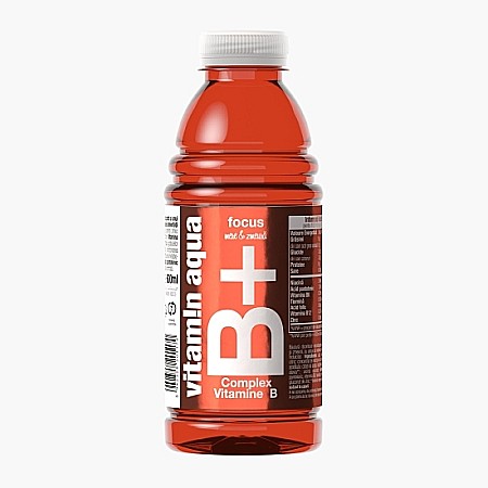 Apa Aromatizata - Vitamin B+ cu aromă de mere și zmeură 600 ML