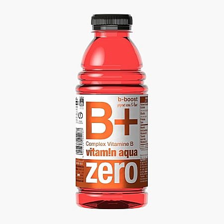 Apa Aromatizata - Vitamin B+ zero zahăr cu aromă de pepene roșu și lime 600 ML