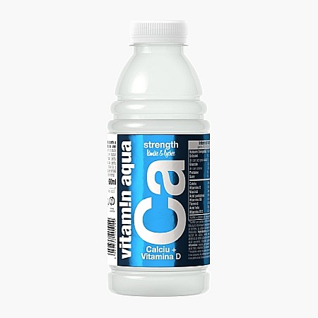 Apa Aromatizata - Vitamin Ca cu aromă de lămâie și lychee 600 ML