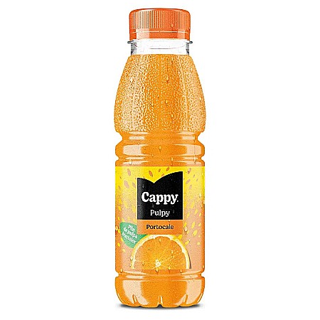 Racoritoare - Cappy Pulpy de Portocale 330 ML