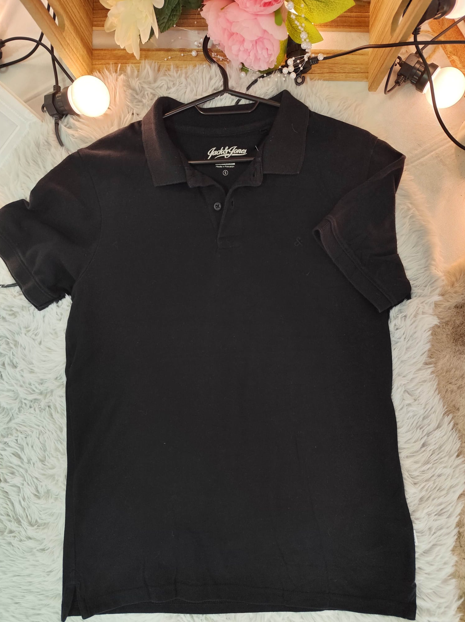 Tricou Polo Jack & Jones Negru – Mărimea S [2]