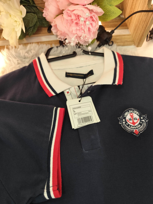 Tricou polo Piazza Italia pentru bărbați – Mărime L | Nou cu etichetă [4]