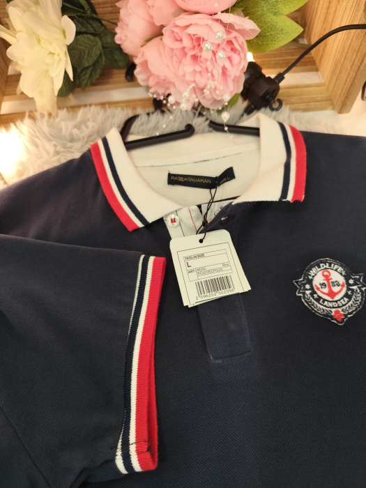 Tricou polo Piazza Italia pentru bărbați – Mărime L | Nou cu etichetă [3]