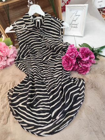 Bluze - Bluza H&M cu imprimeu zebra – mărimea 36