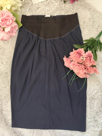 Fuste - Fustă midi bleumarin Pinko – Mărimea 40