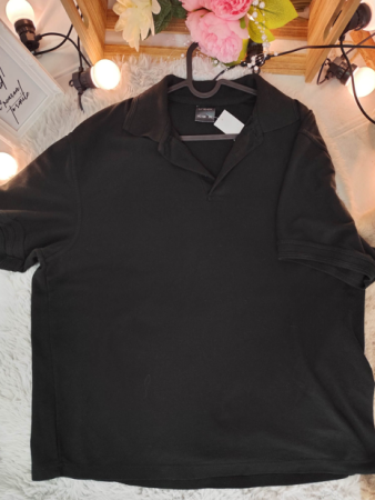 Tricouri si Maiouri - Tricou Polo Negru – Mărimea 2XL
