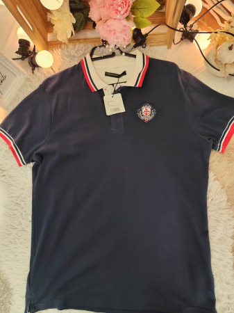 Tricouri si Maiouri - Tricou polo Piazza Italia pentru bărbați – Mărime L | Nou cu etichetă