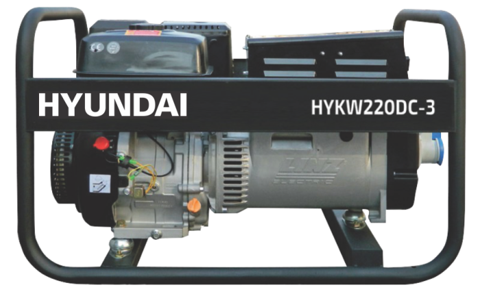 Generator de curent trifazic cu sudura Hyundai HYKW220DC-3-M [1]