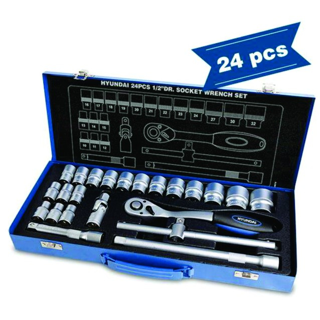 Set 24 chei tubulare 1/2 Hyundai HY-59672 [1]