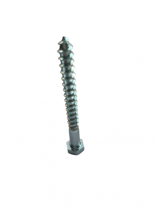 Șurub 6x90 mm cap hexagonal – oțel zincat anticoroziv [3]
