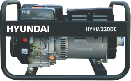 Generatoare de curent - Generator de curent monofazat cu sudura Hyundai HYKW220DC-M