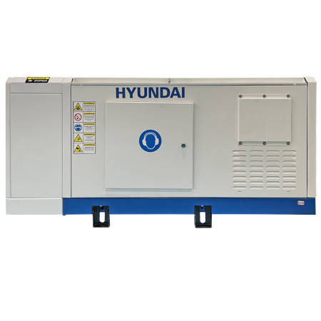 Generatoare de curent - Generator de curent trifazat cu motor diesel Hyundai DHY15L