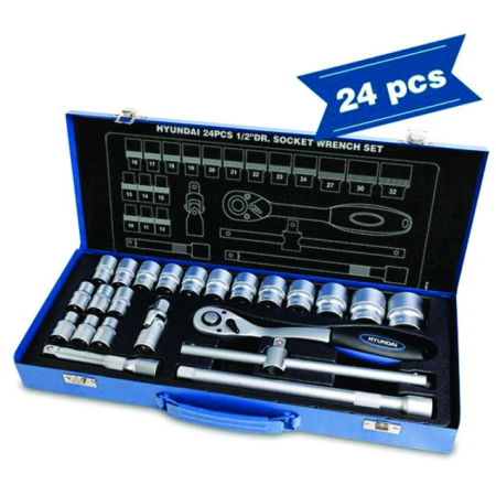 Set 24 chei tubulare 1/2 Hyundai HY-59672
