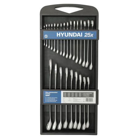SCULE DE MANA - Set 25 chei combinate 6-32mm Hyundai HY-59505