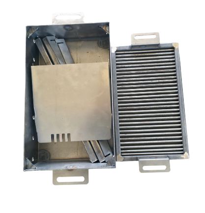 Grătar cu bare rotative 50x30cm [4]