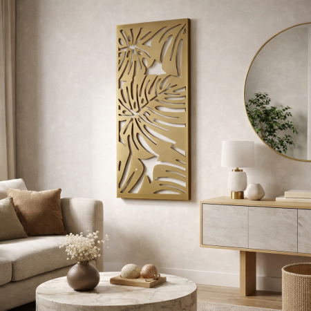 Panouri metalice decorative - Panou metalic decorativ leaf