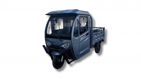 Tricicluri electrice - Triciclu-electric-fara permis-cu cabina