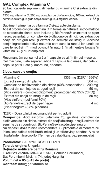 GAL Complex Vitamina C [2]
