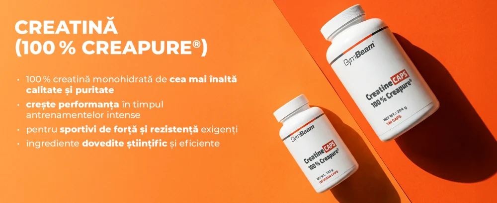 SUPLIMENTE ALIMENTARE - Creatină (100% Creapure®) - GymBeam