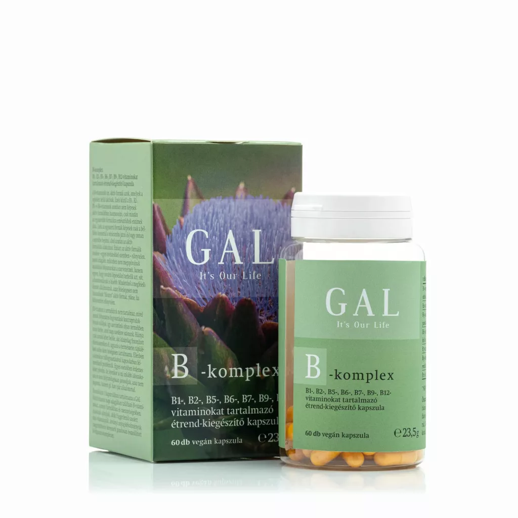 SUPLIMENTE ALIMENTARE - GAL B-complex, 60 capsule vegane