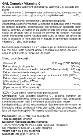 GAL Complex Vitamina C [1]