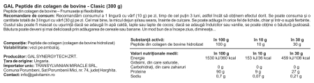 GAL Peptide din colagen de bovine - Vită Clasic [1]