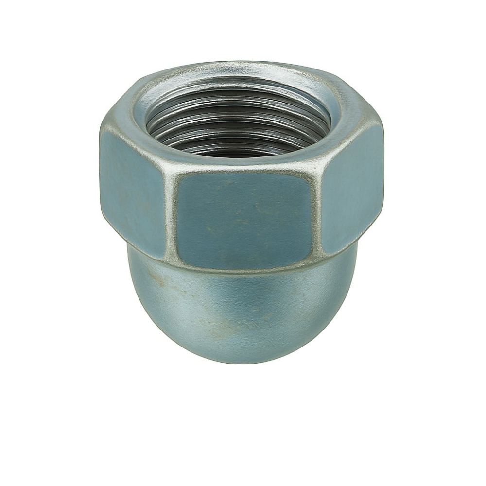 Piulita infundata inalta DIN 1587 6 M4 otel zincat - cutie 3500 buc [2]