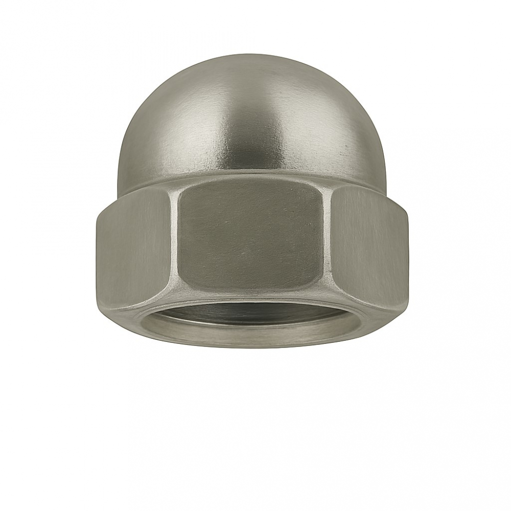 Piulita infundata inalta DIN 1587  M3 inox A2  - cutie 1000 buc [1]