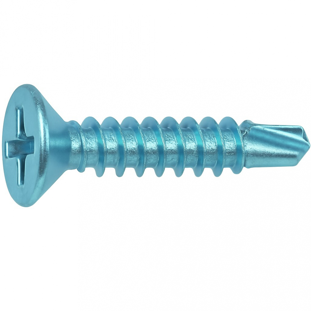 Surub autoforant cap inecat DIN 7504P  3.5x38 otel zincat - cutie 200 buc [2]