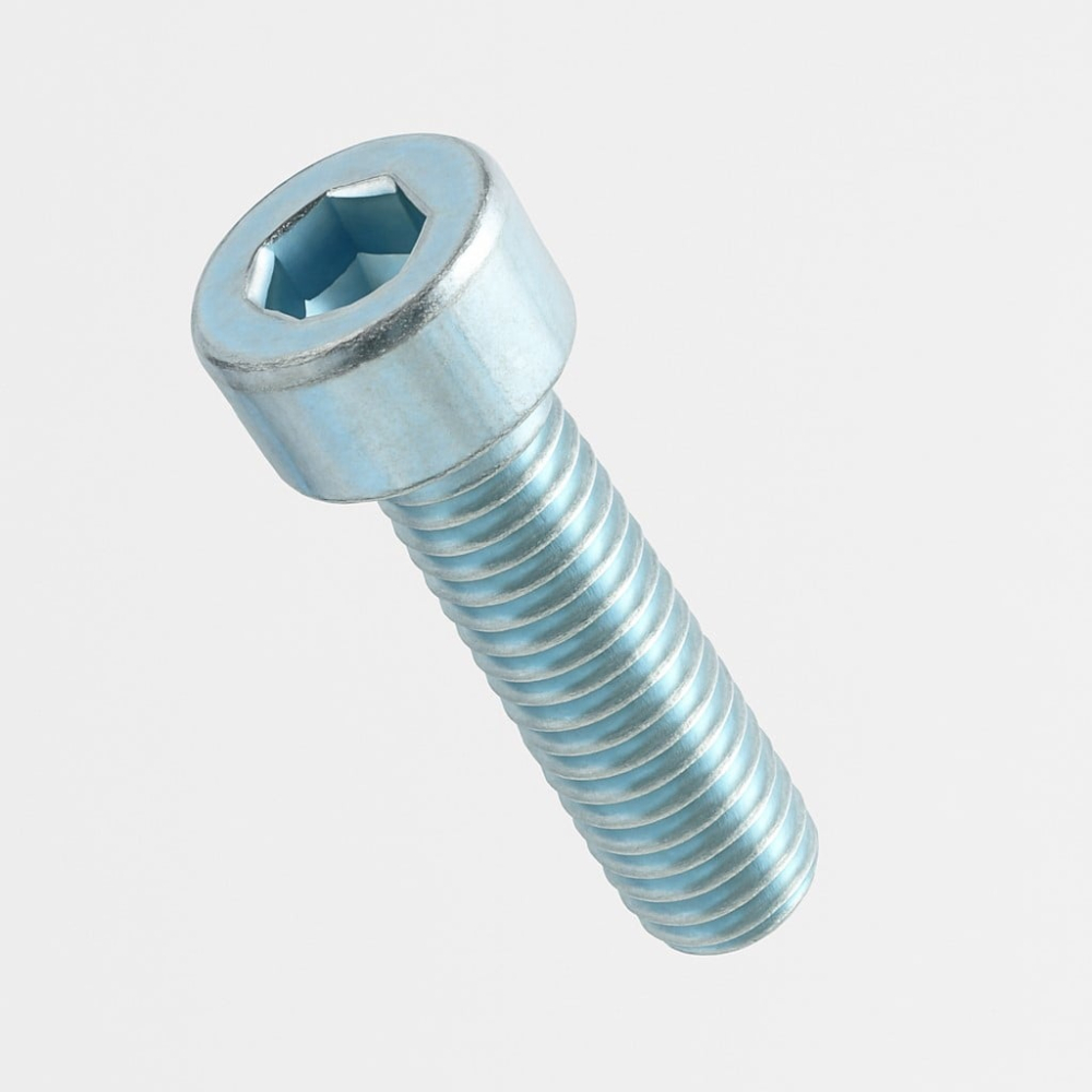 Surub cap cilindric locas imbus DIN 912 8.8 M18x90 otel zincat - cutie 20 buc [2]