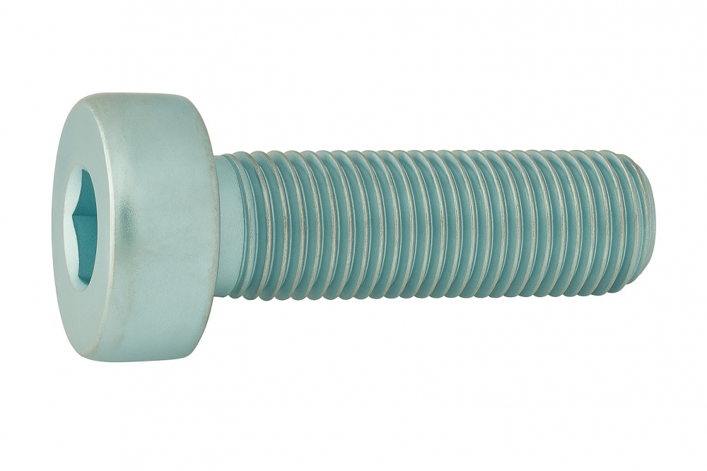 Surub cap cilindric redus imbus DIN 6912 8.8 M5x16 otel zincat - cutie 500 buc [2]