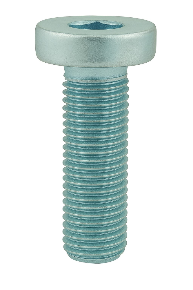 Surub cap cilindric redus locas imbus DIN 6912 8.8 M6x16 otel zincat - cutie 500 buc [3]