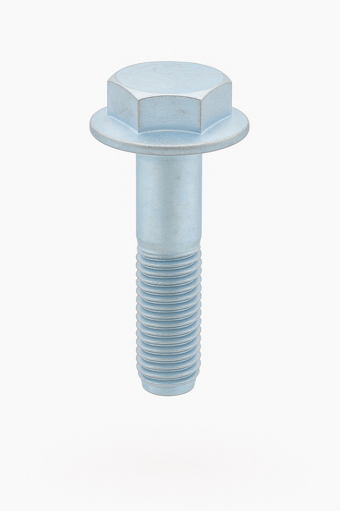 Surub cap hex. si flansa DIN 6921 fara seratii 10.9 M10x35 otel zincat - cutie 100 buc [3]