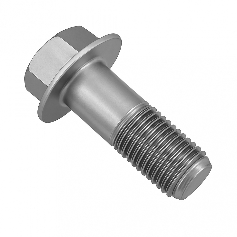 Surub cap hex. si flansa DIN 6921 fara seratii  M6x16 inox A2  - cutie 200 buc [1]