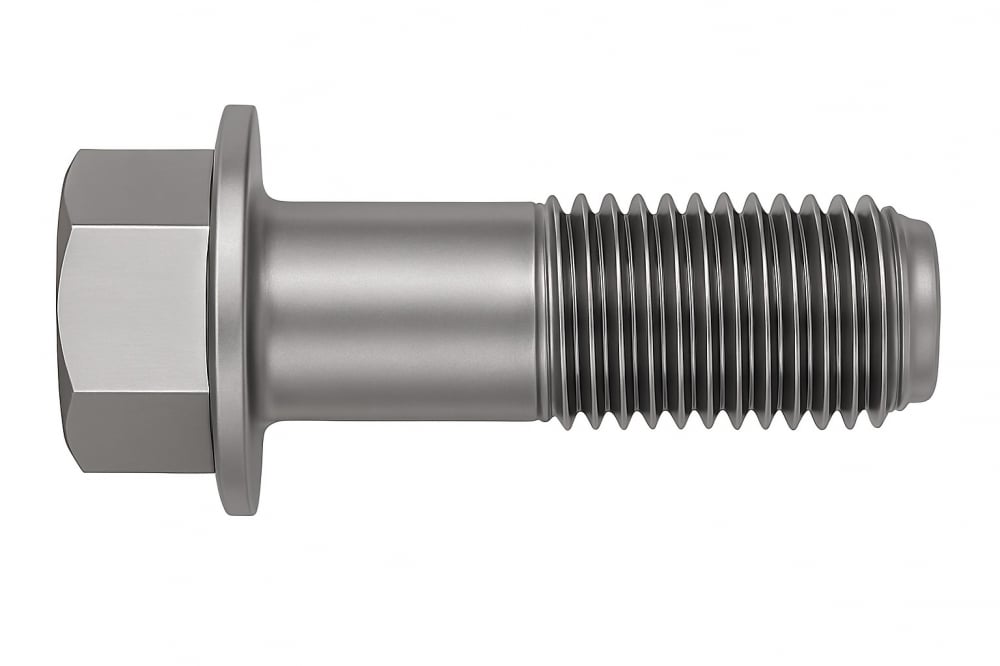 Surub cap hex. si flansa DIN 6921 fara seratii  M6x16 inox A2  - cutie 200 buc [2]
