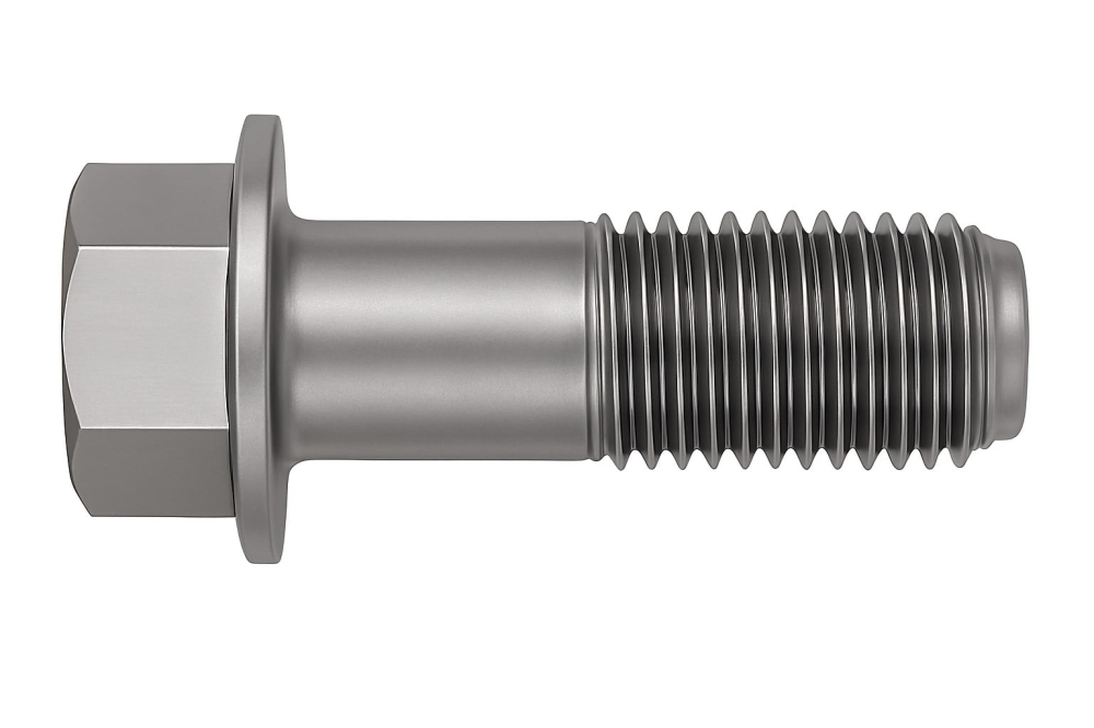 Surub cap hex. si flansa DIN 6921 fara seratii  M6x25 inox A2  - cutie 200 buc [2]