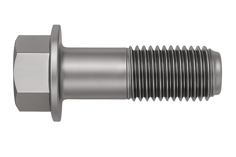 Surub cap hex. si flansa DIN 6921 fara seratii  M5x8 inox A2  - cutie 200 buc [2]