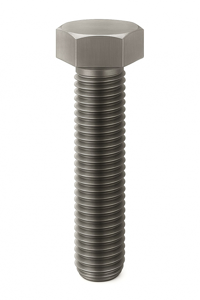Surub cap hexagonal total filetat DIN 933 M8x22 inox A2 - cutie 200 buc [1]