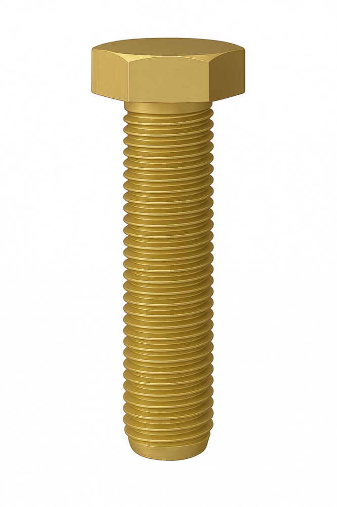 Surub cap hexagonal total filetat DIN 933  M10x20 alama  - cutie 150 buc [3]