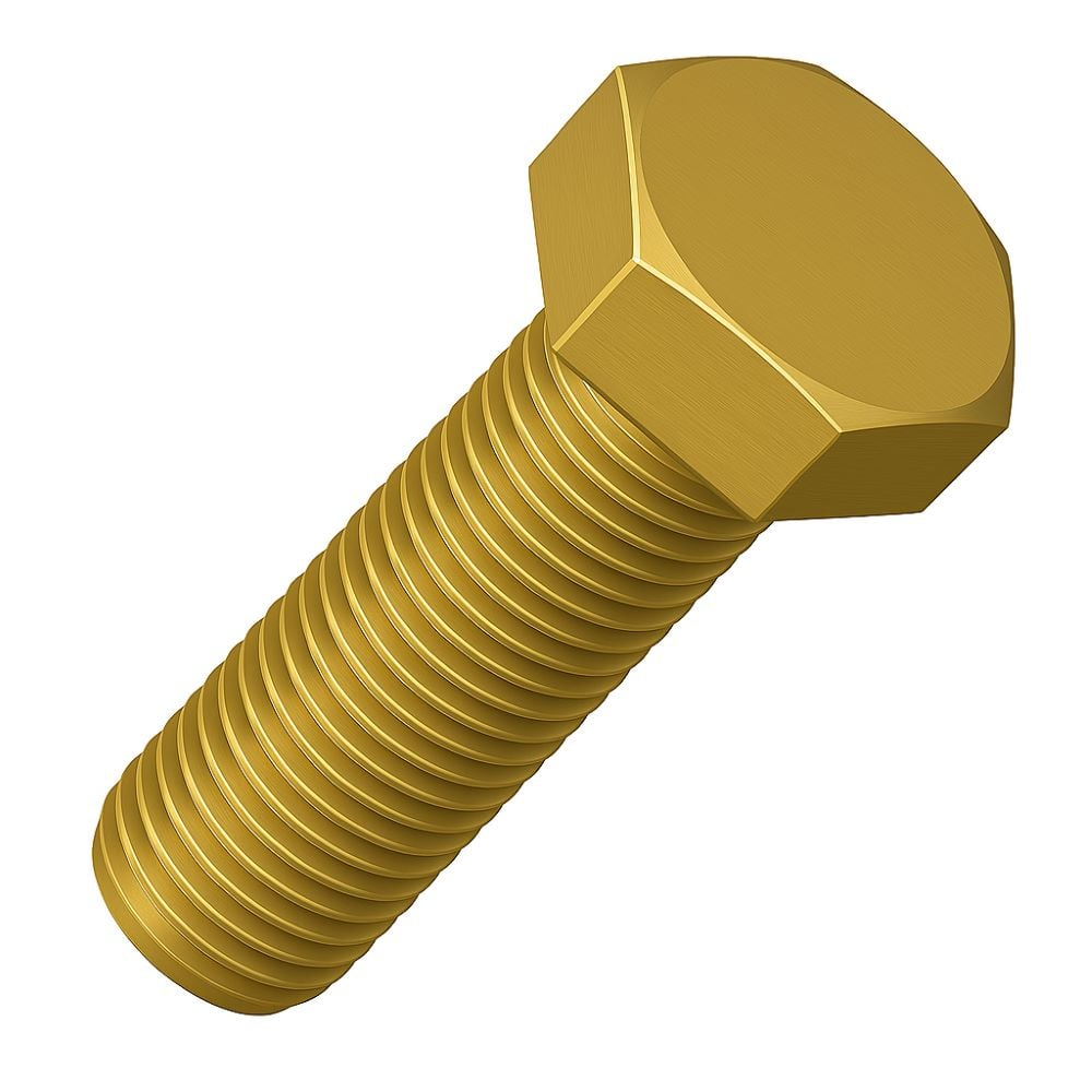 Surub cap hexagonal total filetat DIN 933  M10x20 alama  - cutie 150 buc [2]