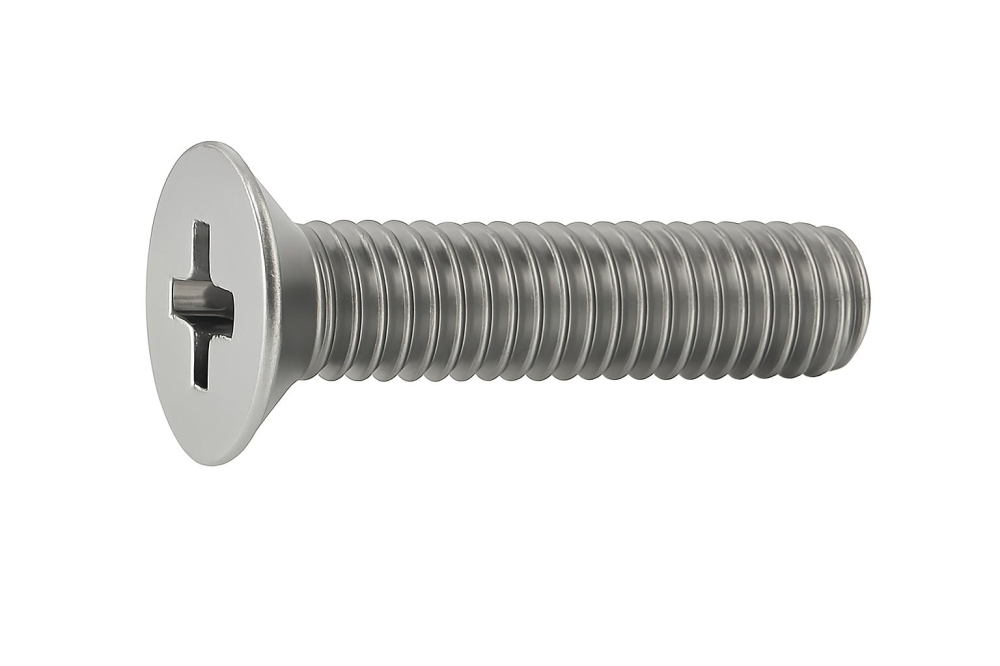 Surub cap inecat cruce DIN 965  M4x25 inox A2  - cutie 500 buc [2]