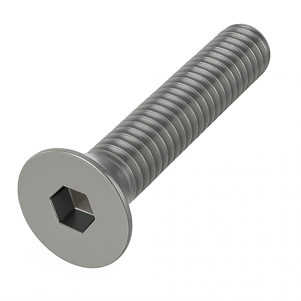 Surub cap inecat imbus ISO 10642  M3x6 inox A2  - cutie 1000 buc [2]