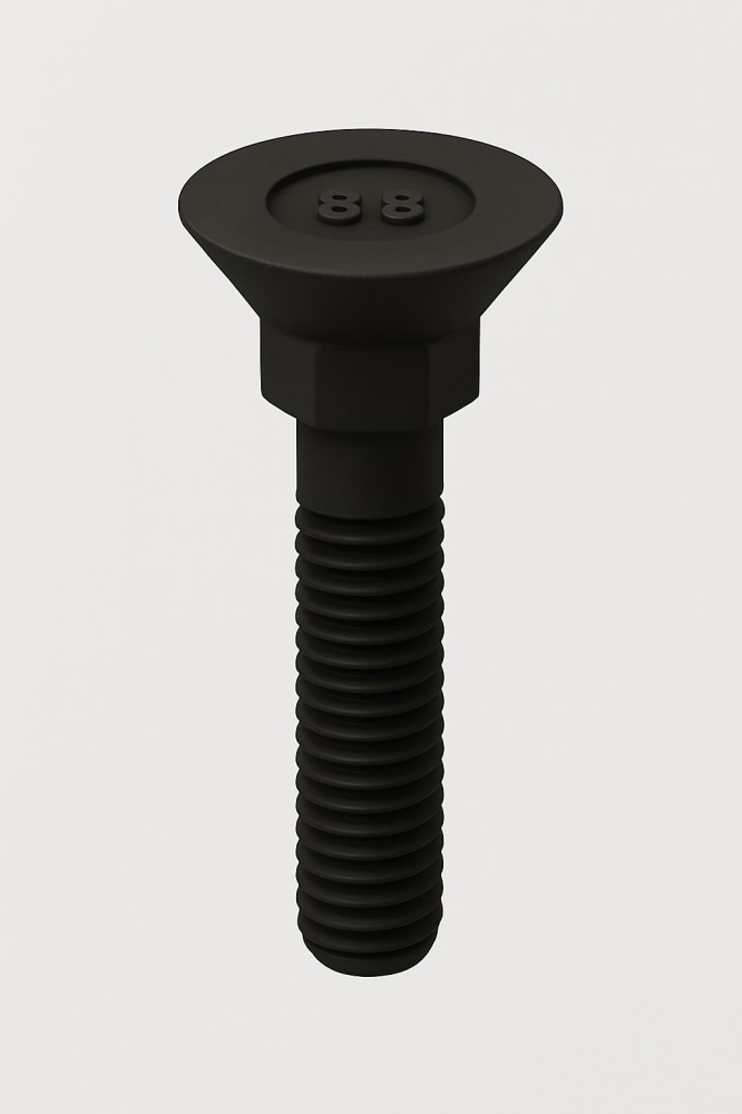 Surub cap inecat si gat patrat DIN 608 10.9 M16x60 otel natur - cutie 50 buc [2]