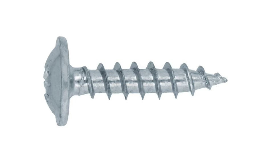 Surub lemn cap semibombat PZ  4x30 otel zincat alb - cutie 1000 buc [2]