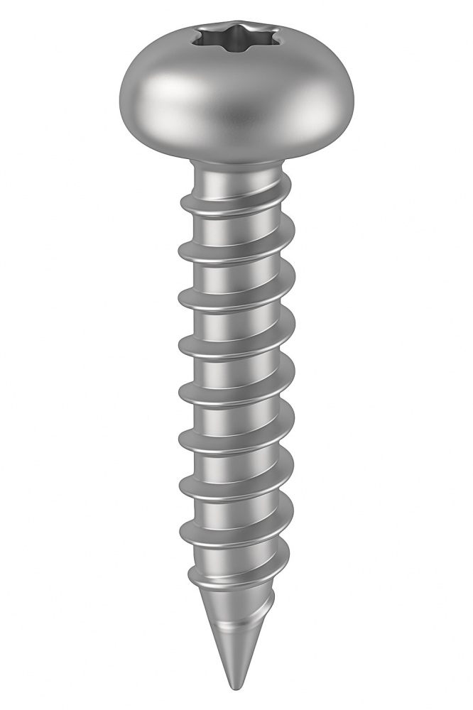 Surub pal si lemn cap bombat TORX   3.5 x16 inox A2  - cutie 500 buc [2]