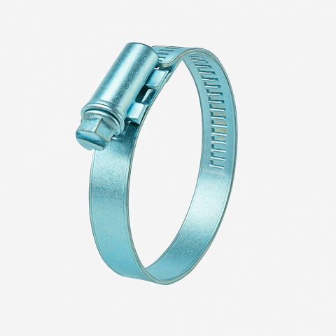 Colier metalic - Colier metalic pentru tevi cu surub DIN 3017  10-16/9mm W1 otel zincat - cutie 50 buc