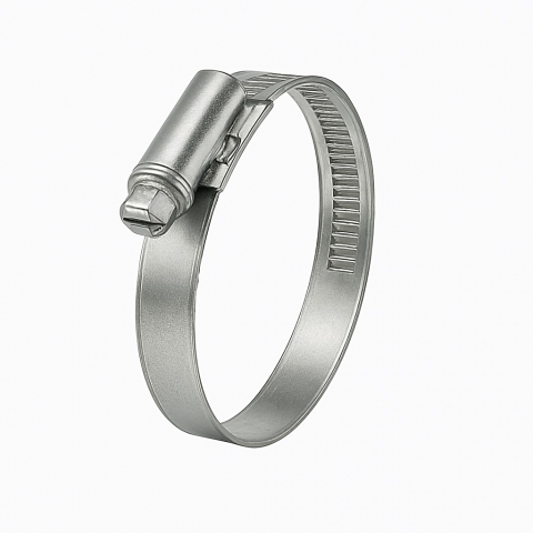 Colier metalic - Colier metalic pentru tevi cu surub DIN 3017  12-022/9mm W4 inox A2  - cutie 100 buc