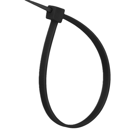 Colier plastic negru    7.8x365 plastic  - cutie 100 buc [1]